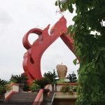 Thoáng chiều hoa viên nghĩa trang Bình Dương