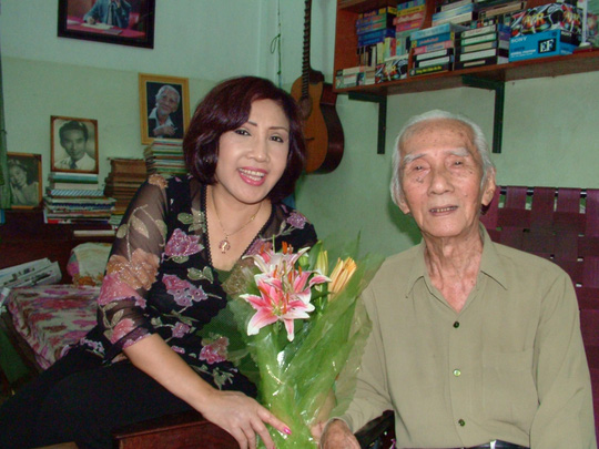 NSND Lệ Thủy và "Vua vọng cổ" Viễn Châu