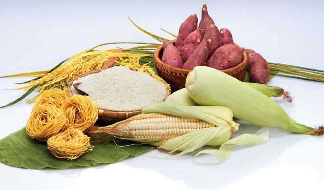 Các loại thực phẩm giàu đường, bột