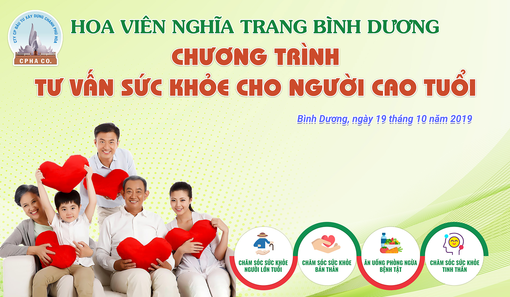 CHƯƠNG TRÌNH TƯ VẤN SỨC KHỎE CHO NGƯỜI CAO TUỔI